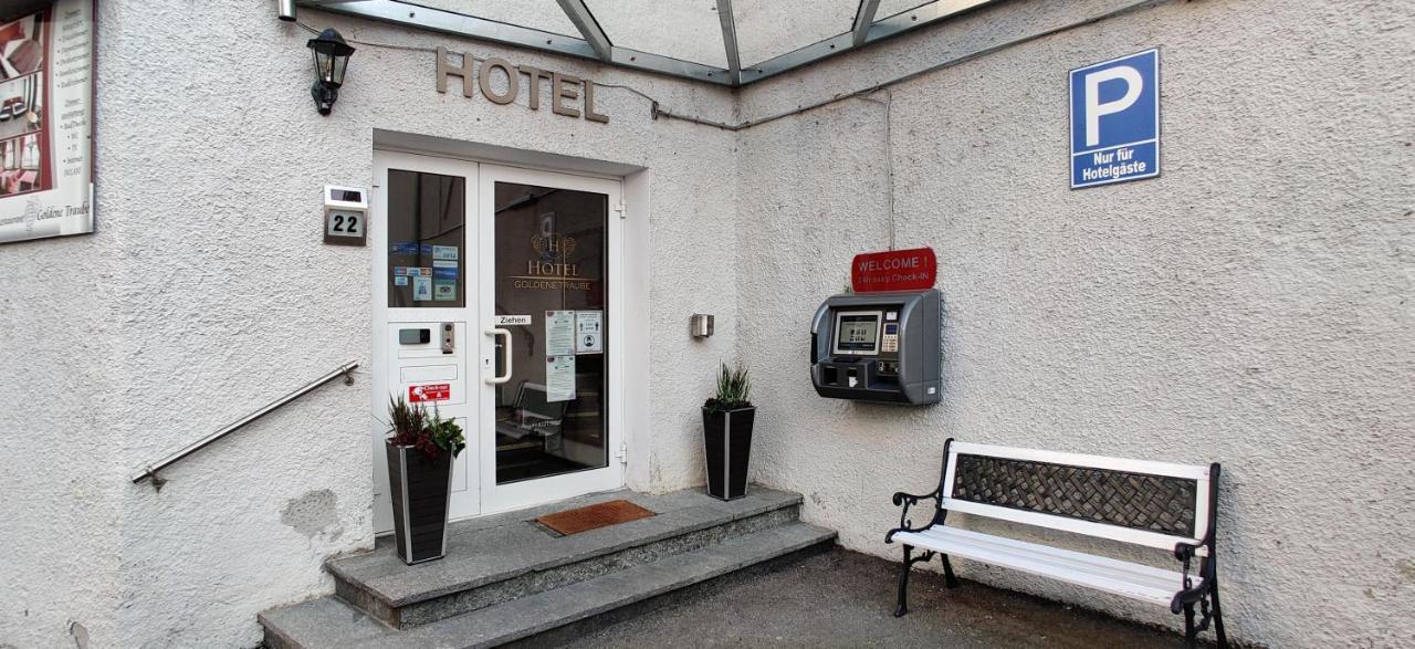 Hotel Goldene Traube Günzburg Eksteriør bilde