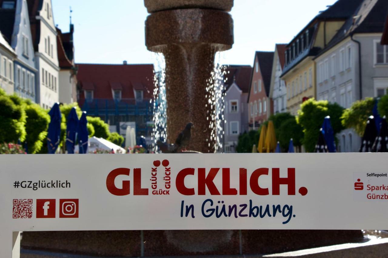 Hotel Goldene Traube Günzburg Eksteriør bilde